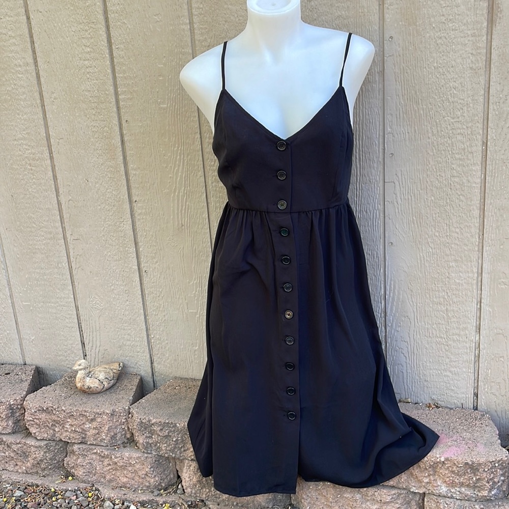 Forever 21 M Summer Dress Black
